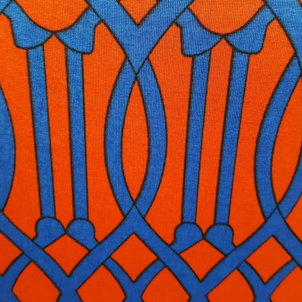Patterned Sheath Dress - Picture 3 of 3